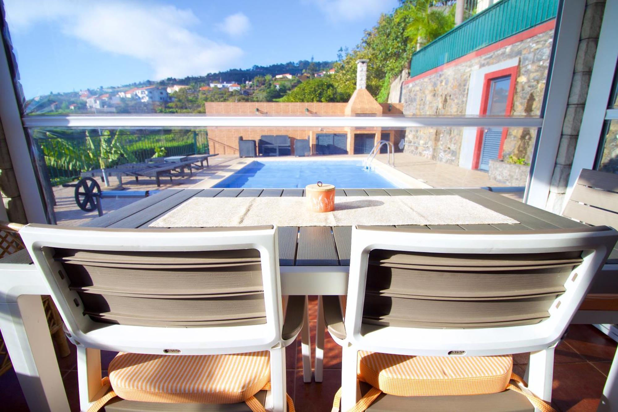 Casa Da Rainha Bungallow Estreito Da Calheta Extérieur photo