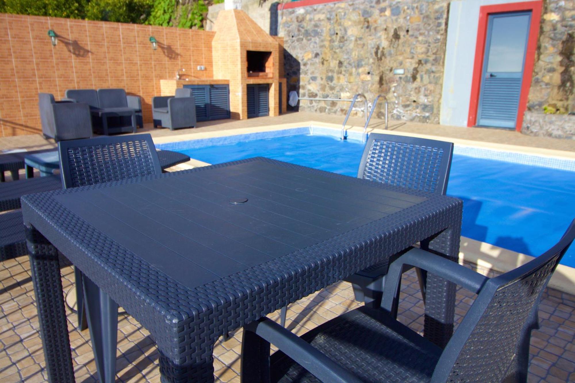 Casa Da Rainha Bungallow Estreito Da Calheta Extérieur photo